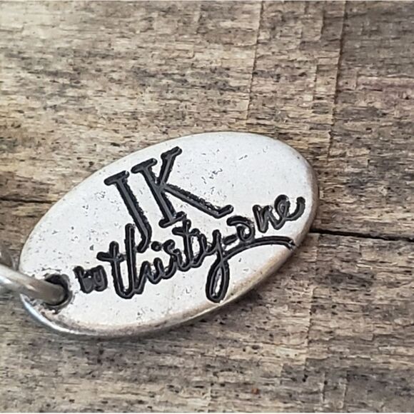 JK BY THIRTY-ONE Mixed Metals Crystal Embellished Cross Necklace - Picture 6 of 7